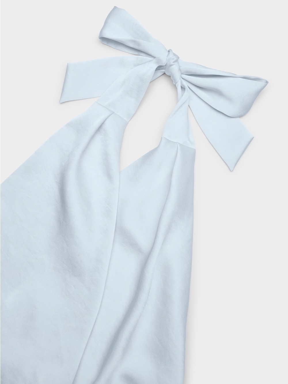 NWT Aritzia Wilfred āMartini Satin Halter Topā - Picture 9 of 15